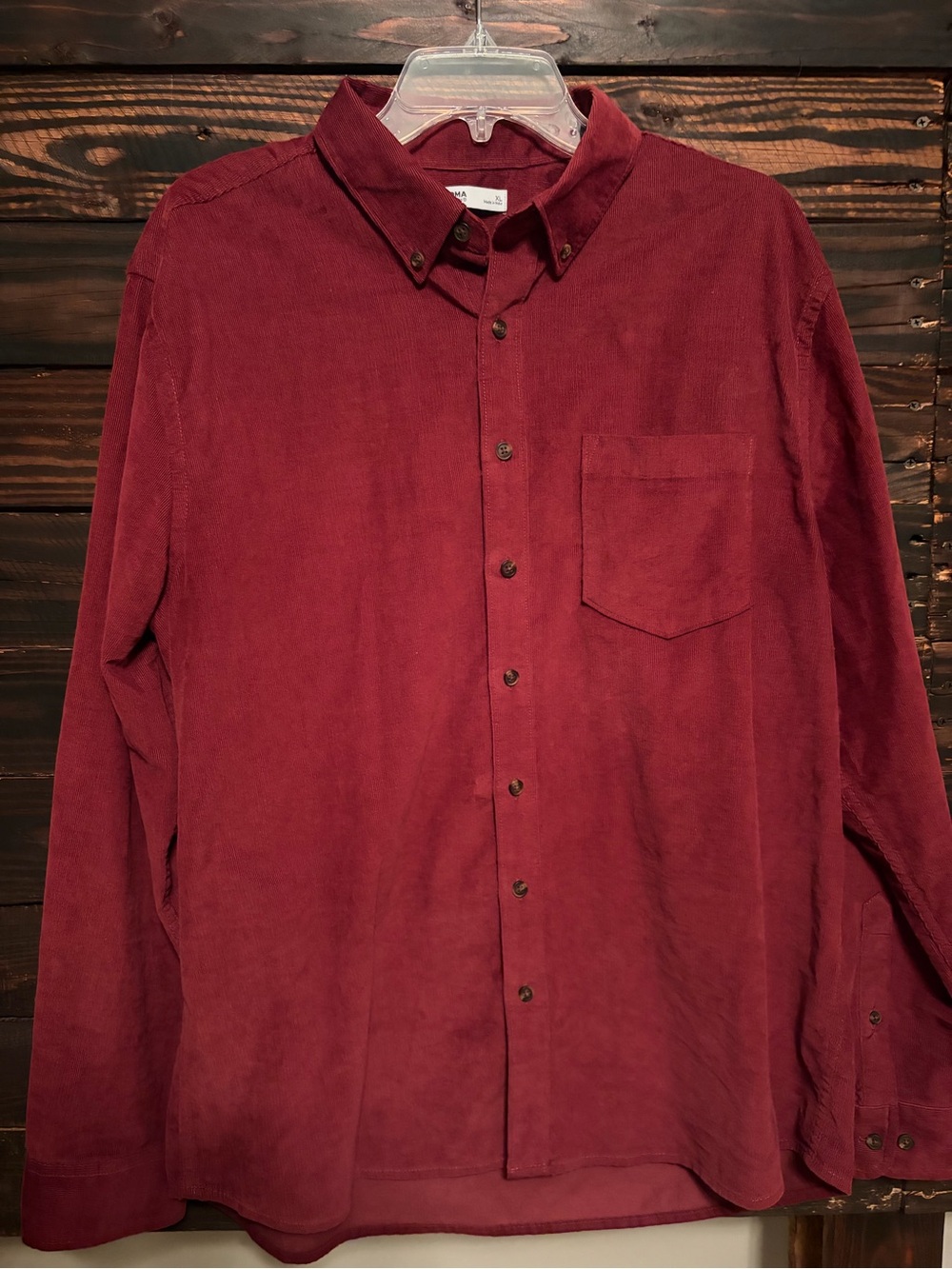 Men’s corduroy button - Size XL - Picture 2 of 6